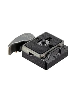 Kamerat|Manfrotto 323 pikakiinnityslevyadapteri ja 200PL-pikalevy