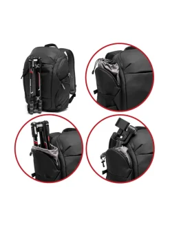 Kamerat|Manfrotto Backpack Advanced III Travel -matkaajan kamerareppu