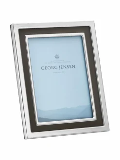 Peilit, Kellot & Kehykset|Georg Jensen Manhattan-kehys 13 x 18 cm STAINLESS STEEL