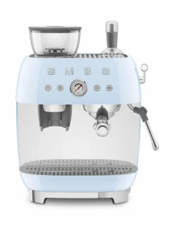 Kahvin- & Vedenkeittimet|Smeg Manuaalinen espressokone PASTEL BLUE