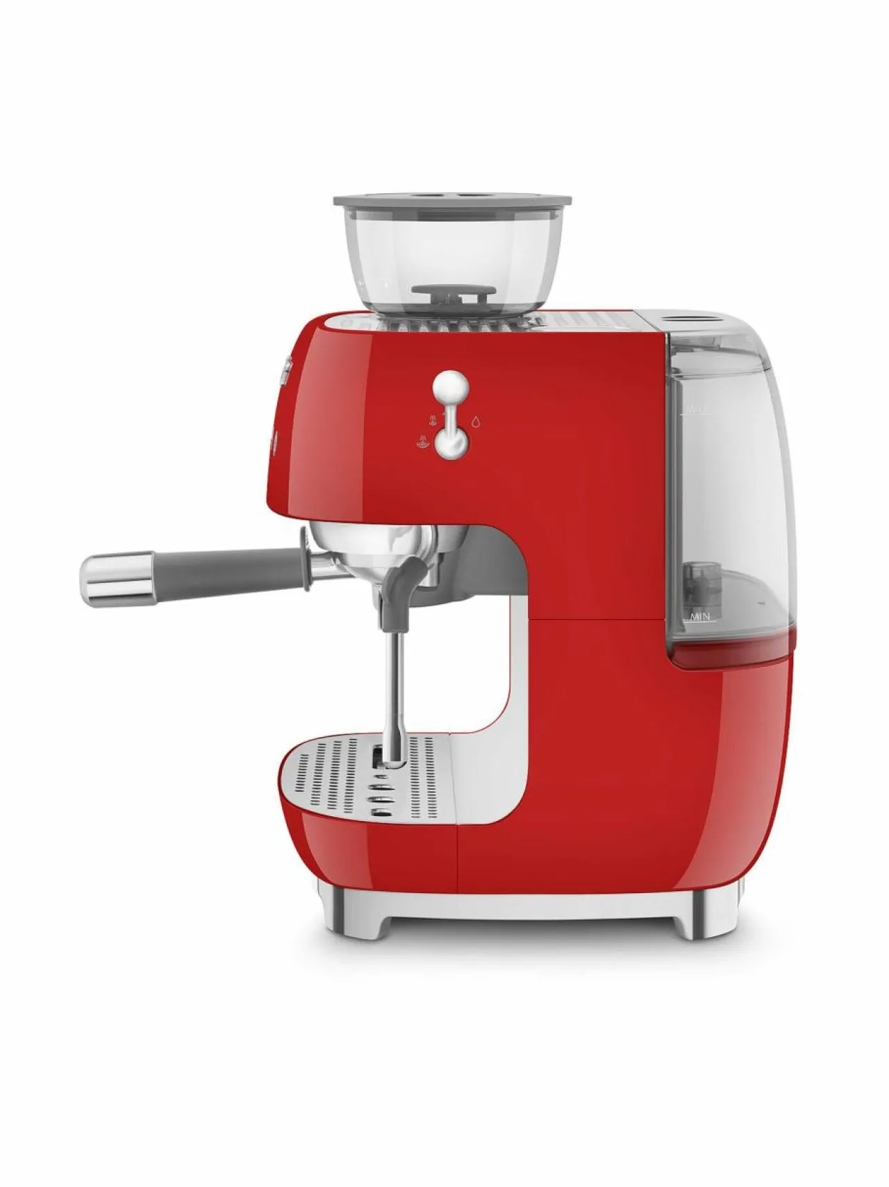 Kahvin- & Vedenkeittimet|Smeg Manuaalinen espressokone RED