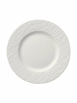 Lautaset & Kulhot|Villeroy & Boch Manufacture Rock Blanc -lautanen 22 cm WHITE