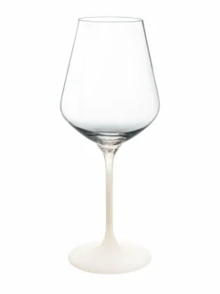 Lasit|Villeroy & Boch Manufacture Rock -punaviinilasi 4 kpl VALKOINEN