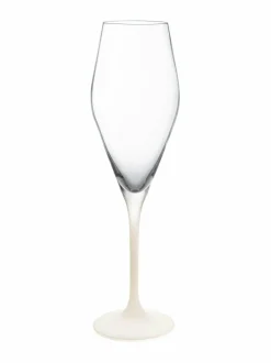 Lasit|Villeroy & Boch Manufacture Rock -samppanjalasi 4 kpl VALKOINEN