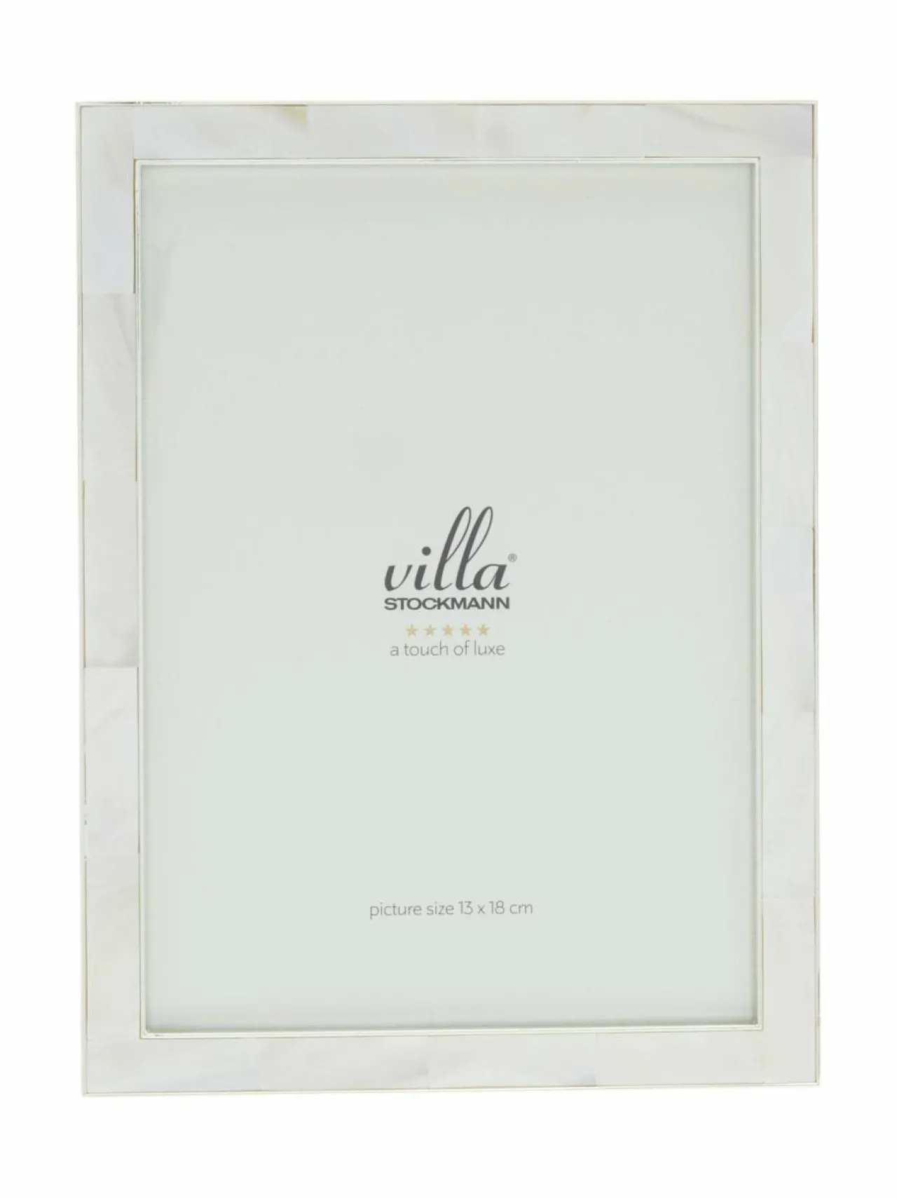 Peilit, Kellot & Kehykset|Villa Stockmann Margalo-valokuvakehys, 13 x 18 cm SILVER/PEARL