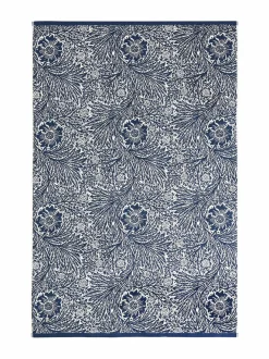 Kylpyhuonetekstiilit|William Morris At Home Marigold-pyyhe 15 PRUSSIAN BLUE