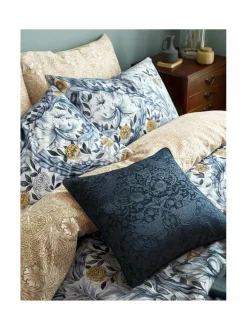 Liinavaatteet|William Morris At Home Marigold-satiinipussilakanasetti 14 PRUSSIAN BLUE