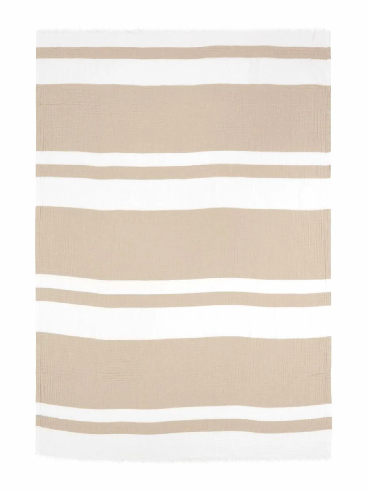 Huovat & Päiväpeitot|Villa Stockmann Marino-puuvillapeite 130 x 180 cm WHITE/BEIGE