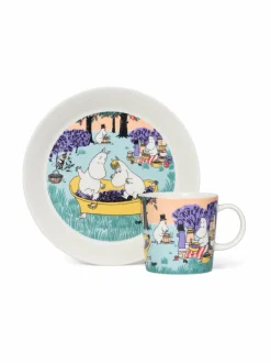 Lautaset & Kulhot|Moomin Arabia Marjassa-lautanen, 19cm MULTICOLOR