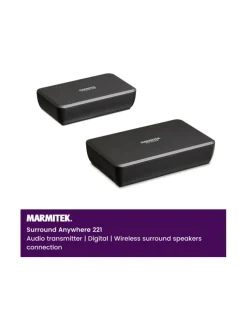 Audio|Marmitek Surround Anywhere 221 langaton vahvistin kaiuttimille