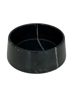 Ruokakupit Ja -Tarvikkeet|Studio Animaux Marmorinen design ruokakulho - Musta