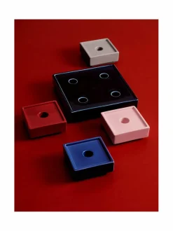 Kynttilät & Lyhdyt|HAY Mattone Small -kynttilänjalka RED