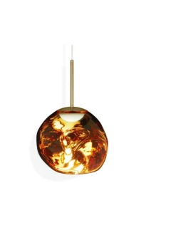 Kattovalaisimet|Tom Dixon Melt mini Led -riippuvalaisin KULTA