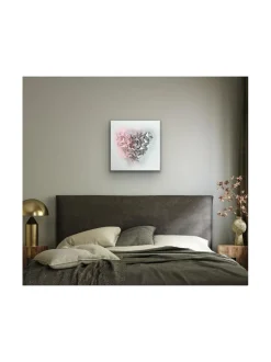 Taulut & Julisteet|Annika Salmi Art Metallic heart 60x60 akustiikkateos