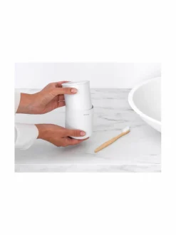 Kylpyhuonetarvikkeet|Brabantia MindSet-hammasharjateline MINERAL FRESH WHITE