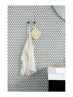 Kylpyhuonetarvikkeet|Brabantia MindSet-pyyhekoukku 2 kpl MINERAL INFINITE GREY