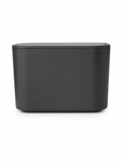 Kylpyhuonetarvikkeet|Brabantia MindSet-roska-astia DARK GREY