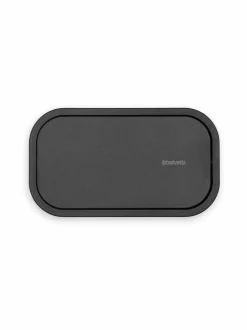 Kylpyhuonetarvikkeet|Brabantia MindSet-roska-astia DARK GREY