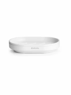 Kylpyhuonetarvikkeet|Brabantia MindSet-saippuaalusta MINERAL FRESH WHITE