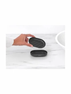 Kylpyhuonetarvikkeet|Brabantia MindSet-saippuaalusta MINERAL INFINITE GREY