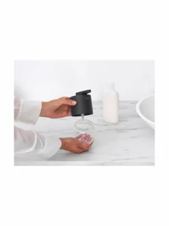 Kylpyhuonetarvikkeet|Brabantia MindSet-saippuapumppu MINERAL INFINITE GREY