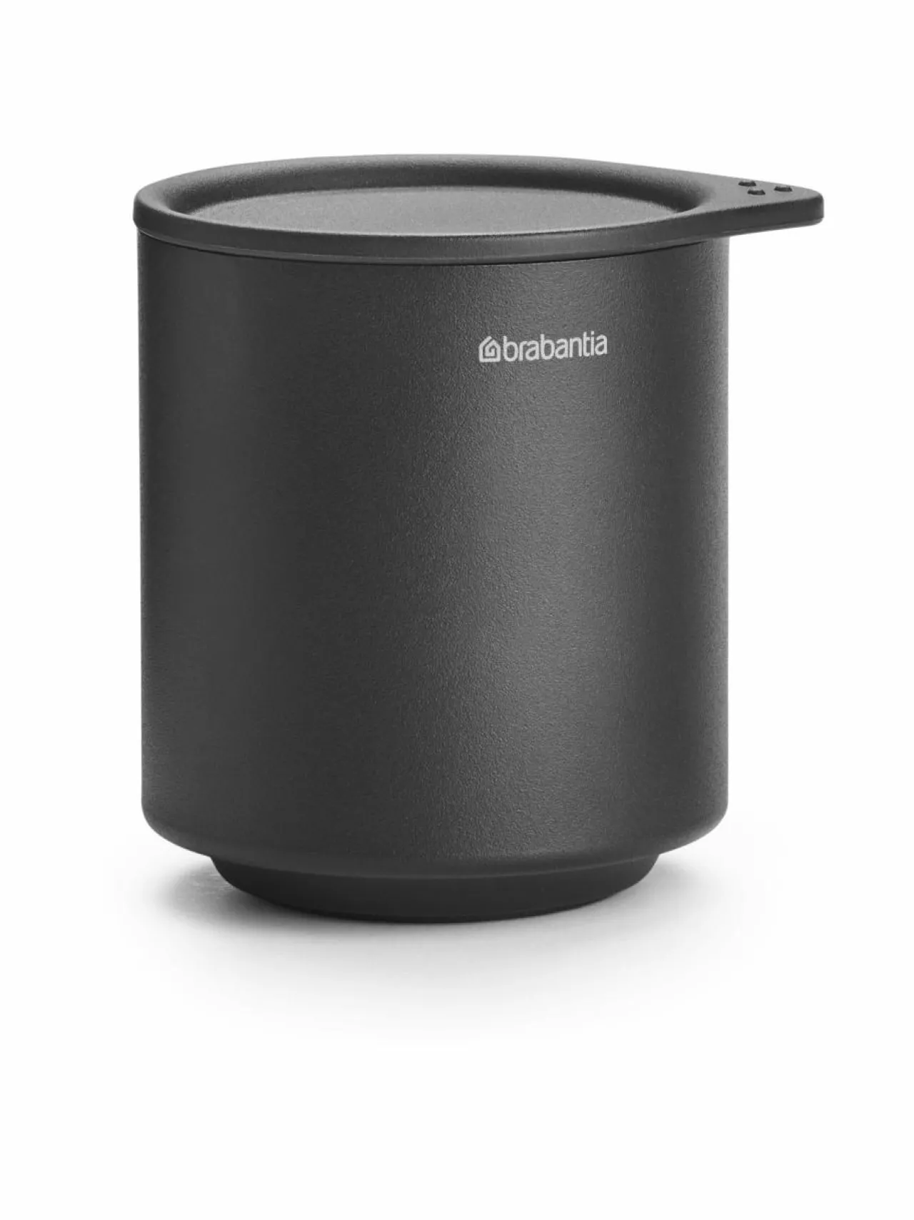 Kylpyhuonetarvikkeet|Brabantia MindSet-säilytysastia MINERAL INFINITE GREY