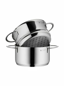 Keitto- & Paistoastiat|WMF Mini höyrykeitin kannella, 16cm SILVER