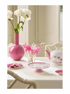 Tarjoiluastiat|PIP Studio Mini Jolie Dots -kakkuvati 21 cm PINK