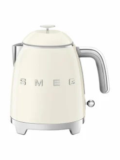 Kahvin- & Vedenkeittimet|Smeg Mini -vedenkeitin, 0.8L CREAM
