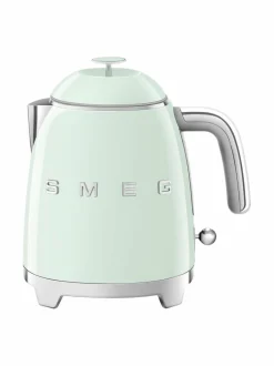Kahvin- & Vedenkeittimet|Smeg Mini -vedenkeitin, 0.8L PASTEL GREEN