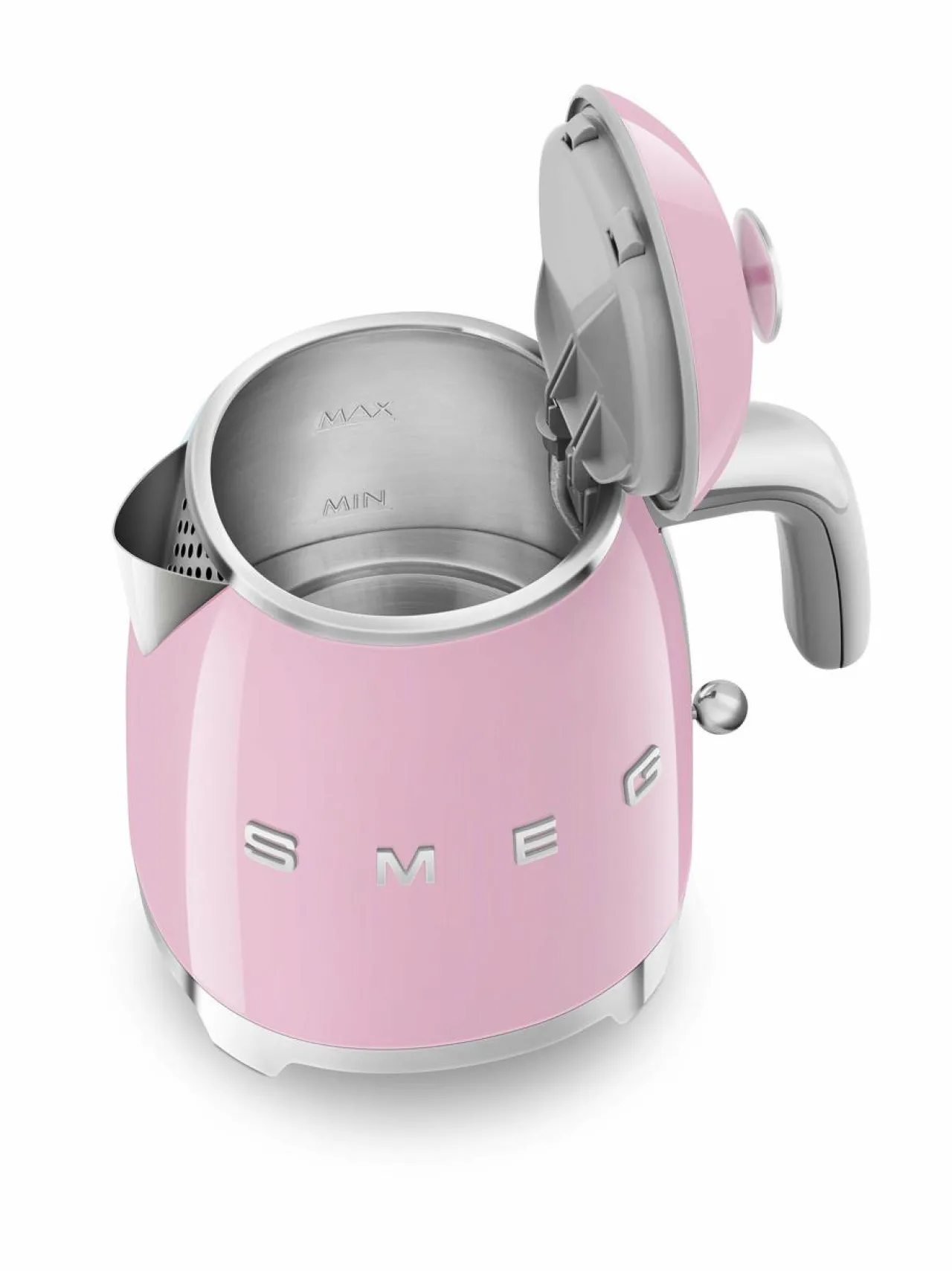 Kahvin- & Vedenkeittimet|Smeg Mini -vedenkeitin, 0.8L PINK