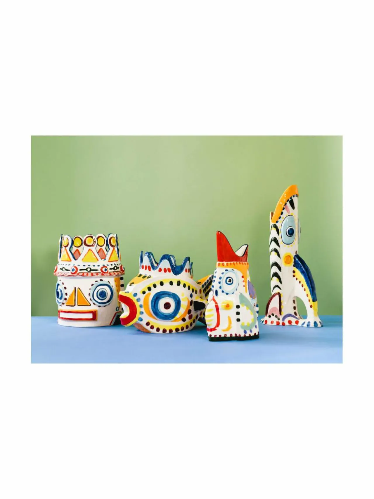 Koriste-Esineet|Serax Mix Sicily -maljakko 26 x 17 x 52 cm MULTICOLOUR