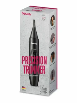 Ihokarvanpoisto|Beurer MN2X Precision Trimmer -trimmeri BLACK