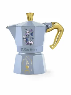 Tee, Kahvi & Vesi|Bialetti Moka Express Bridgerton -3 kupin mutteripannu BLUE