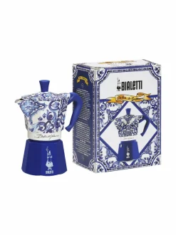 Tee, Kahvi & Vesi|Bialetti Moka Express Dolce & Gabbana -6 kupin mutteripannu BLUE