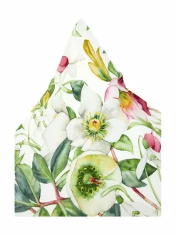 Liinavaatteet|Villa Stockmann Mona-tyynyliina WHITE/GREEN/ROSE COMBO