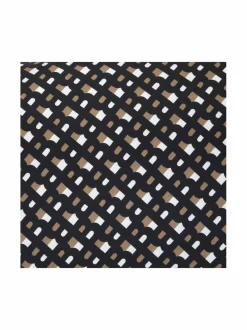 Sisustustyynyt|Hugo Boss Monogram-silkkityynynpäällinen 33 x 57 cm MULTI