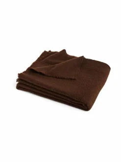 Huovat & Päiväpeitot|HAY Mono-villahuopa, 130 x 180 cm CHOCOLATE