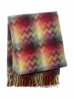 Huovat & Päiväpeitot|Missoni Home Montgomery-huopa 130 x 190 cm MONIVÄRINEN