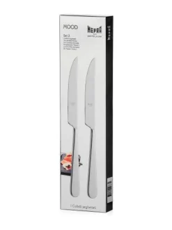 Aterimet & Tarjoiluvälineet|Mepra Mood-pihviveitsi 2 kpl