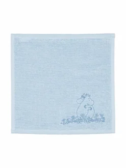 Kylpyhuonetekstiilit|Moomin Arabia Moomin Love -pyyhe 25 x 25 cm BLUE