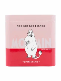 Kahvin- & Vedenkeittimet|Teministeriet Moomin Rooibos Red Berries -irtotee 100 g PINK,RED
