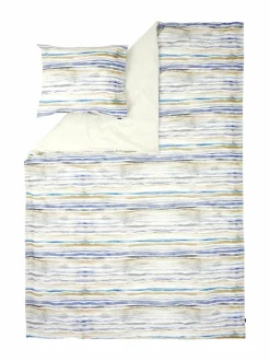 Liinavaatteet|Casa Stockmann Moor-tyynyliina BLUE/GREEN/SAND COMBO