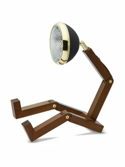 Pöytävalaisimet|Piffany Copenhagen Mr. Wattson Original -pöytävalaisin BRAS MATT BLACK