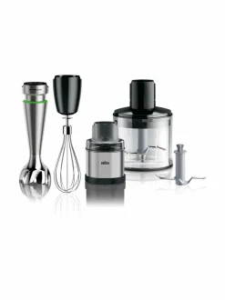 Vatkaimet & Sekoittimet|Braun Multiquick 9 Hand Mixer -sauvasekoitin BLACK,STAINLESS STEEL