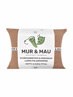 Hoitotuotteet Ja -Tarvikkeet|MUR & MAU Syväpuhdistava & Suojaava Luomu Palashampoo Minttu & Eukalyptus 110g