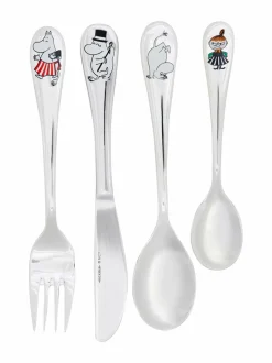 Aterimet & Tarjoiluvälineet|Moomin Arabia Muumi Perhe -lasten aterinsetti