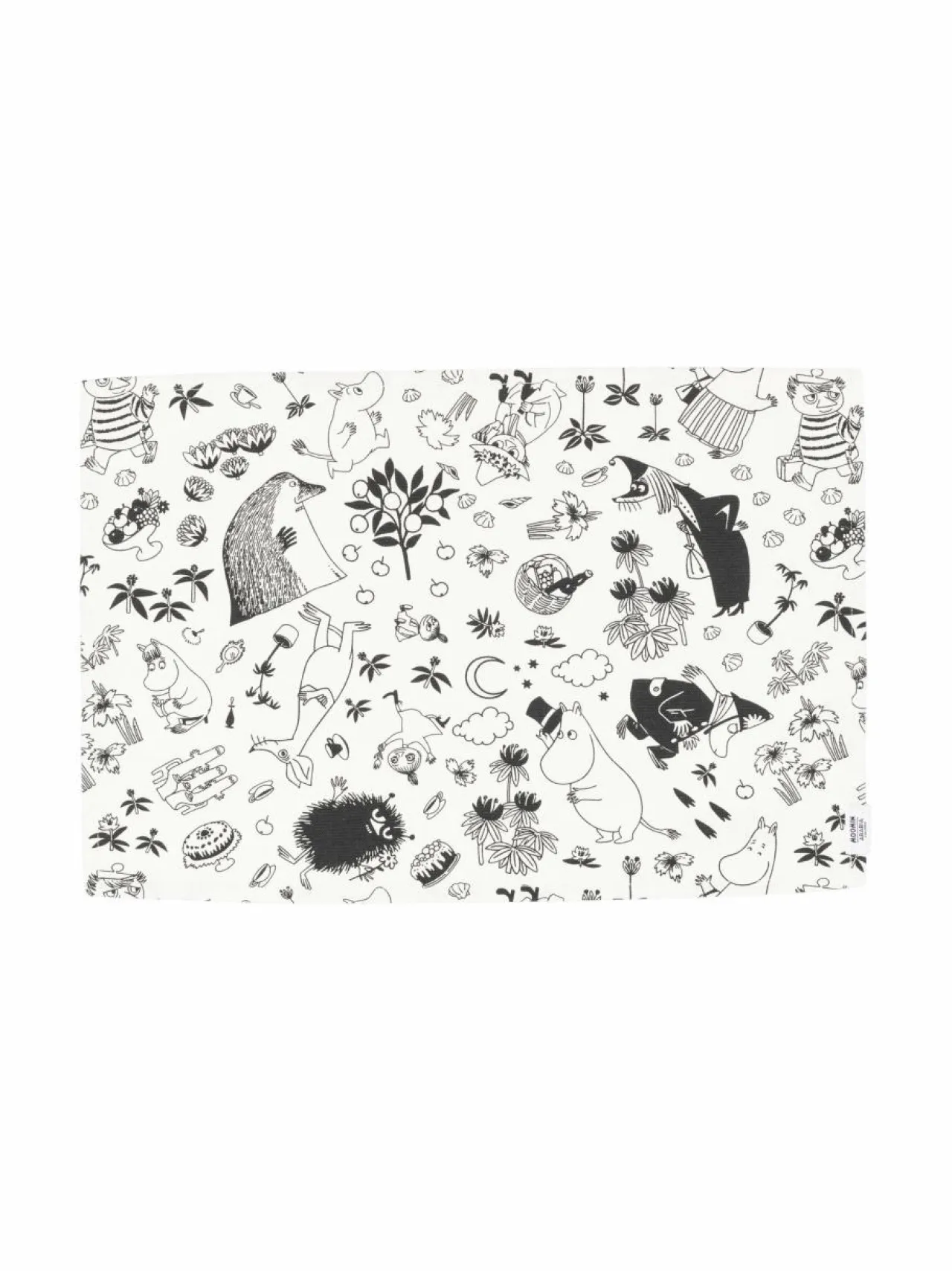 Keittiö- & Kattaustekstiilit|Moomin Arabia Muumi-kangastabletti 31 x 46 cm OFF WHITE