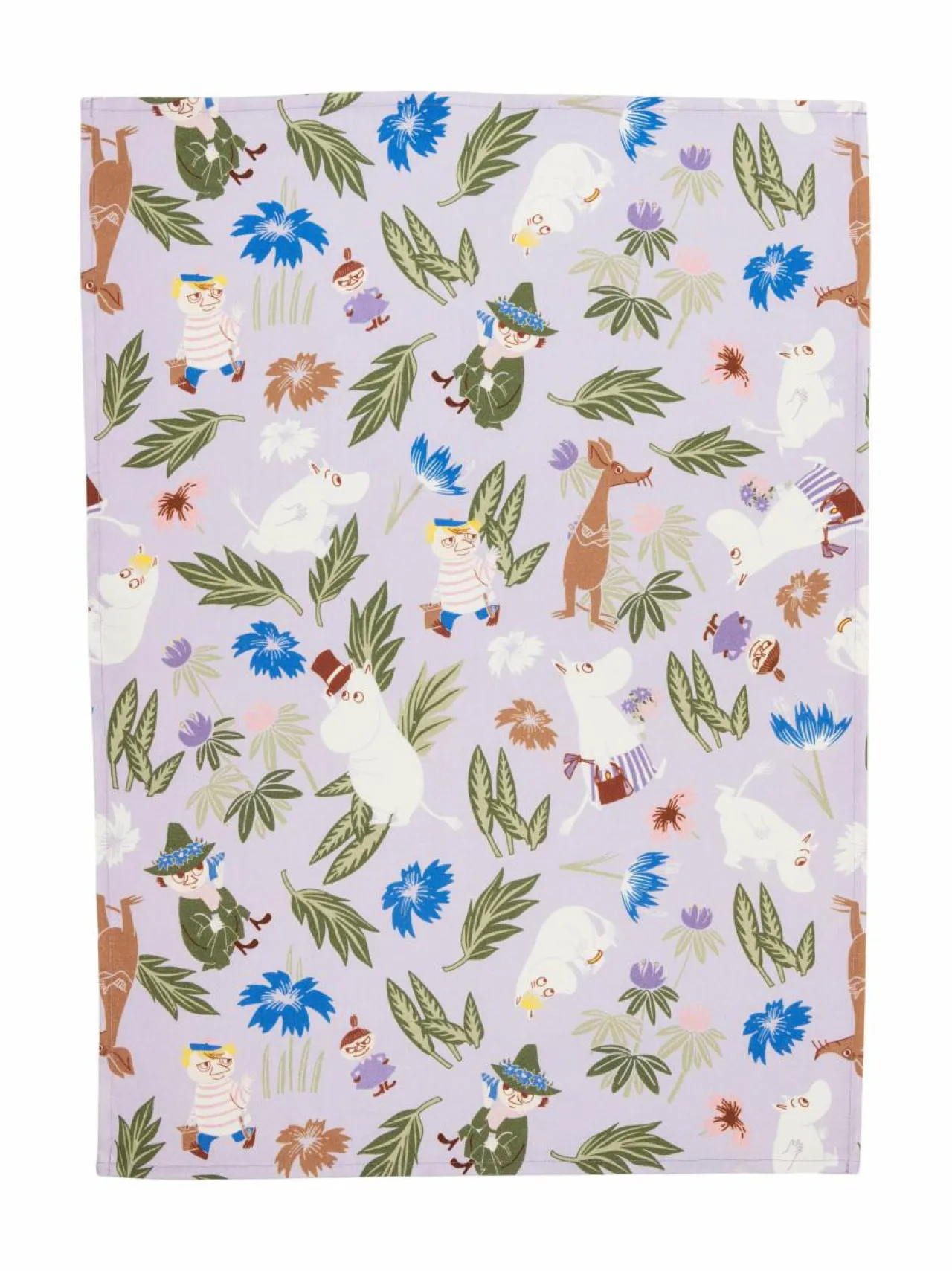 Keittiö- & Kattaustekstiilit|Moomin Arabia Muumi-keittiöpyyhe 50 x 70 cm PURPLE