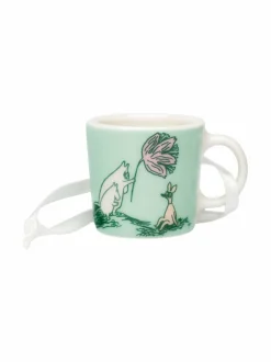 Keittiö- & Kattaustekstiilit|Moomin Arabia Muumi-kirja ja Muumin Päivän -minimuki GREEN